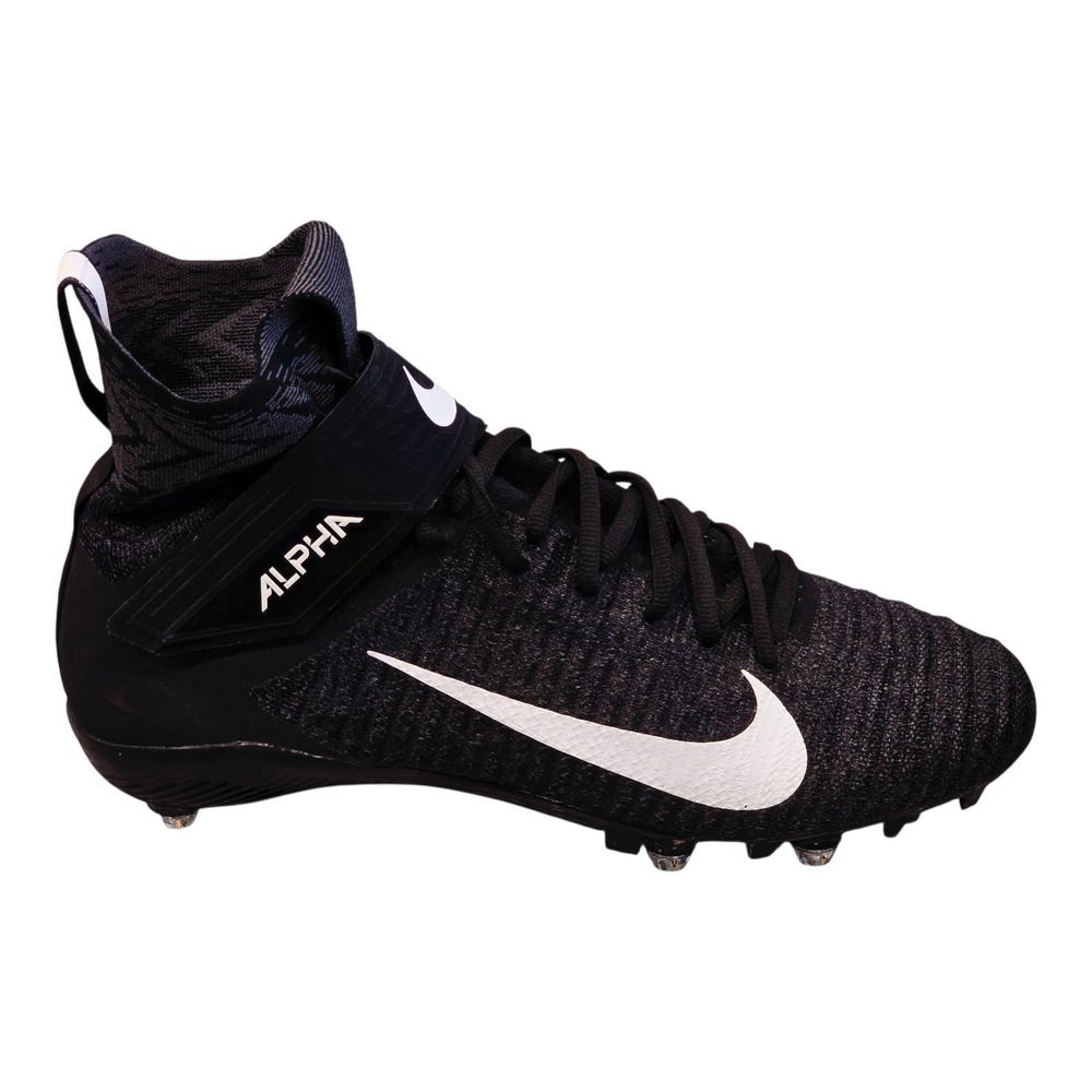 Mens Nike Alpha Menace Elite 2 Detachable Football Cleats Black Sz 14 CI1530-001 - Picture 2 of 5